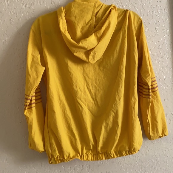 Windbreaker Yellow with Rose Gold Accents Small - Picture 2 of 2